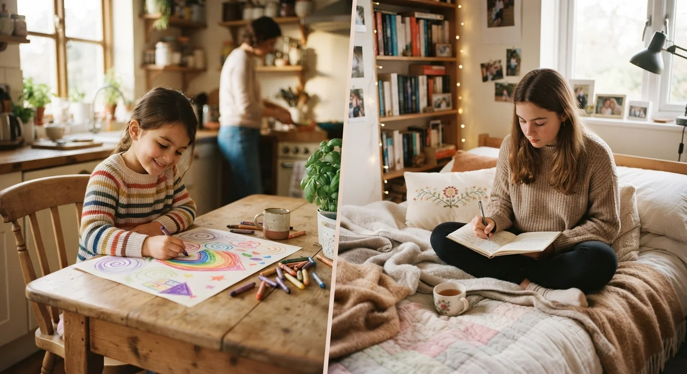At-Home Mental Wellness Activities for Kids vs. Teens: Why One Size Doesn't Fit All