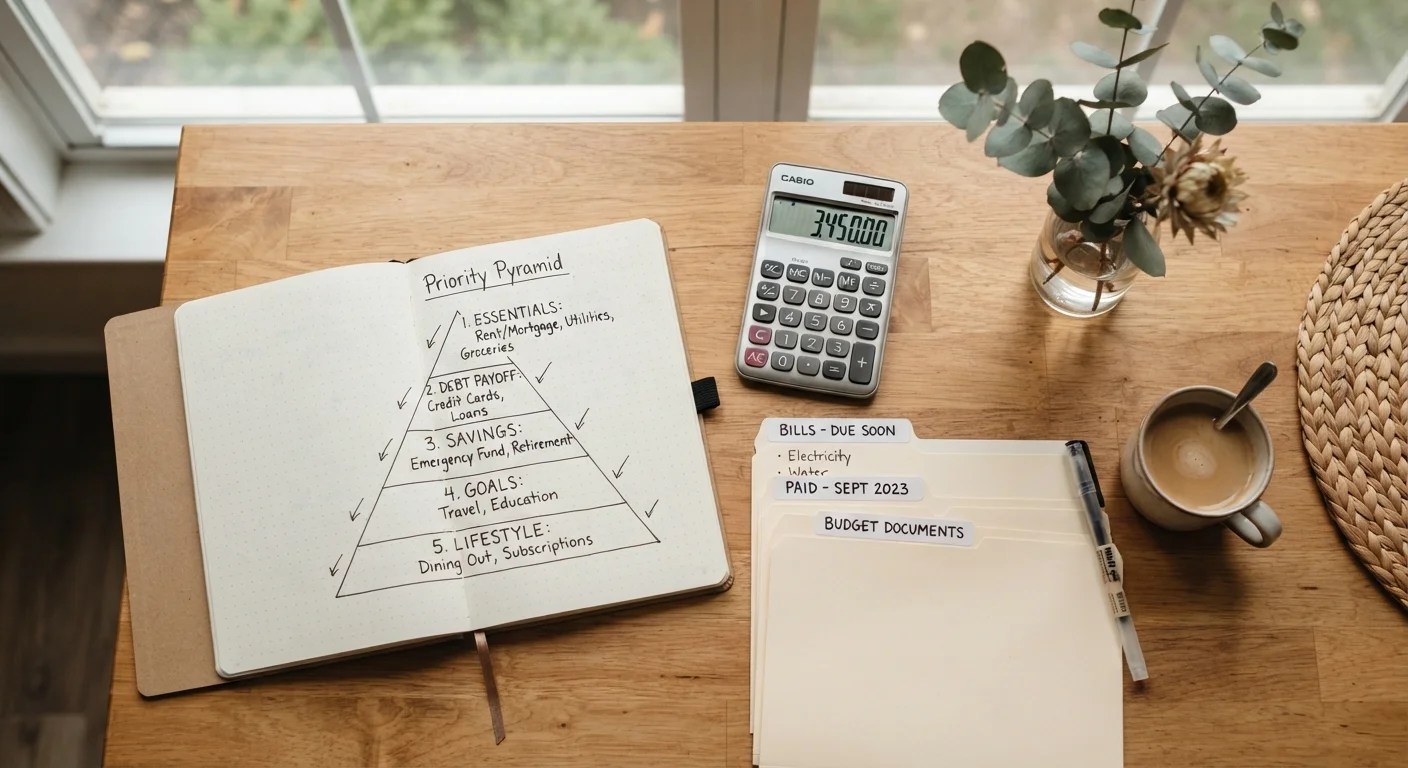 Building a Household Spending Hierarchy That Actually Holds Up