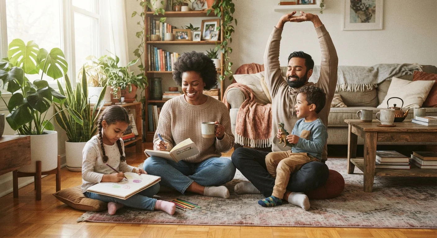 Building a Mental Health Routine at Home for the Whole Family