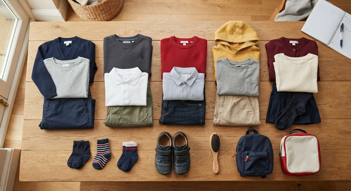 Building a School-Year Wardrobe for Growing Children