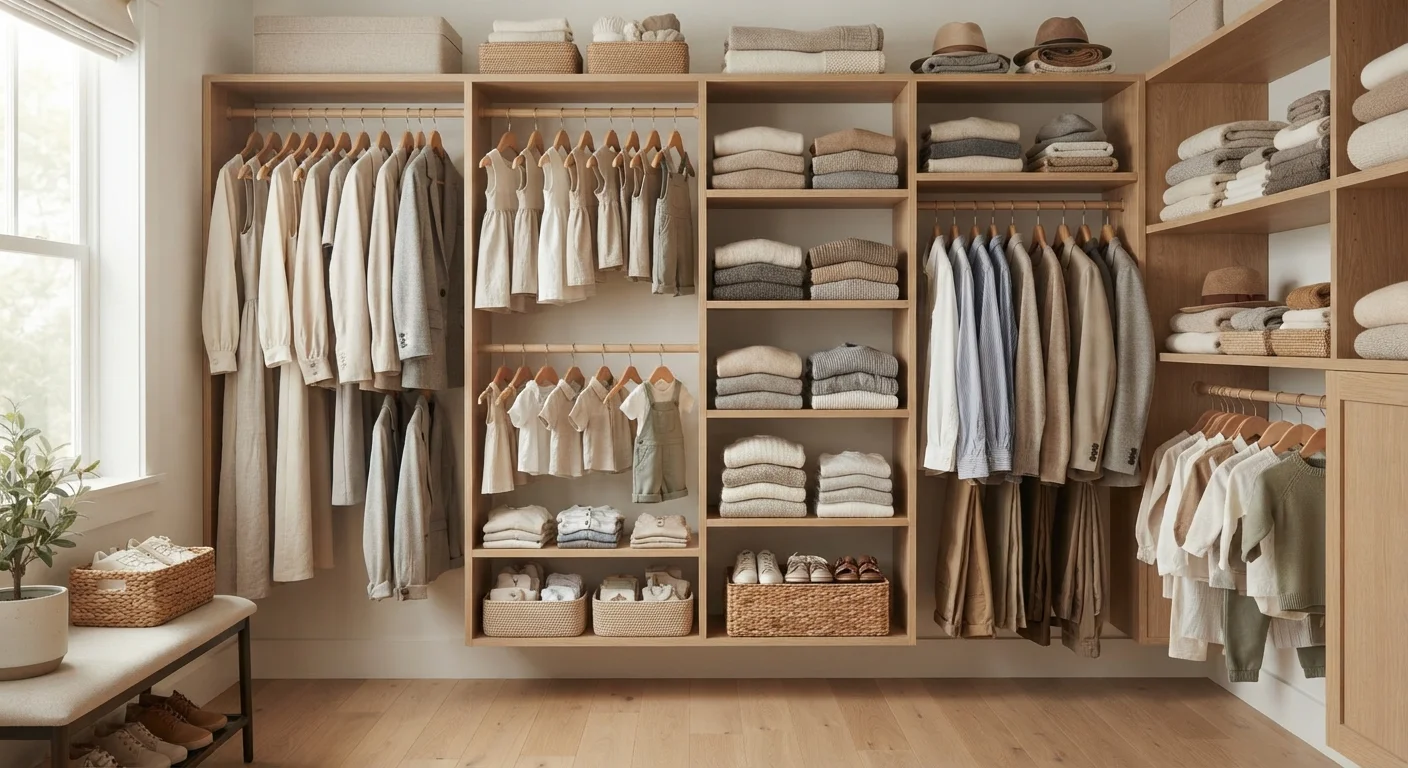Capsule Wardrobes for the Whole Family: What the Concept Actually Means
