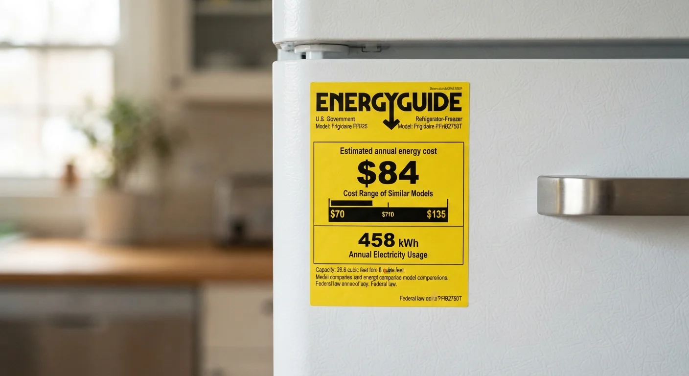 Energy Ratings on Home Appliances: What the Labels Actually Tell You