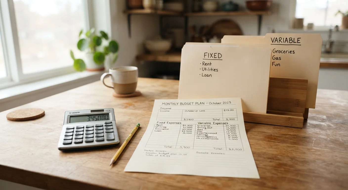 Fixed Costs vs. Variable Expenses: Understanding the Difference in Your Household Budget