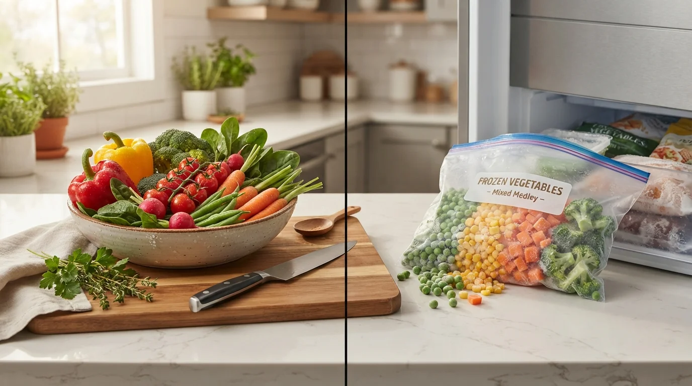 Frozen vs. Fresh Produce: What Families Should Really Know