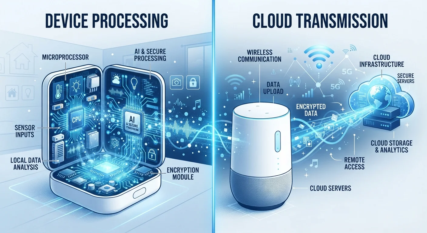 Local Processing vs Cloud Processing in Smart Home Devices