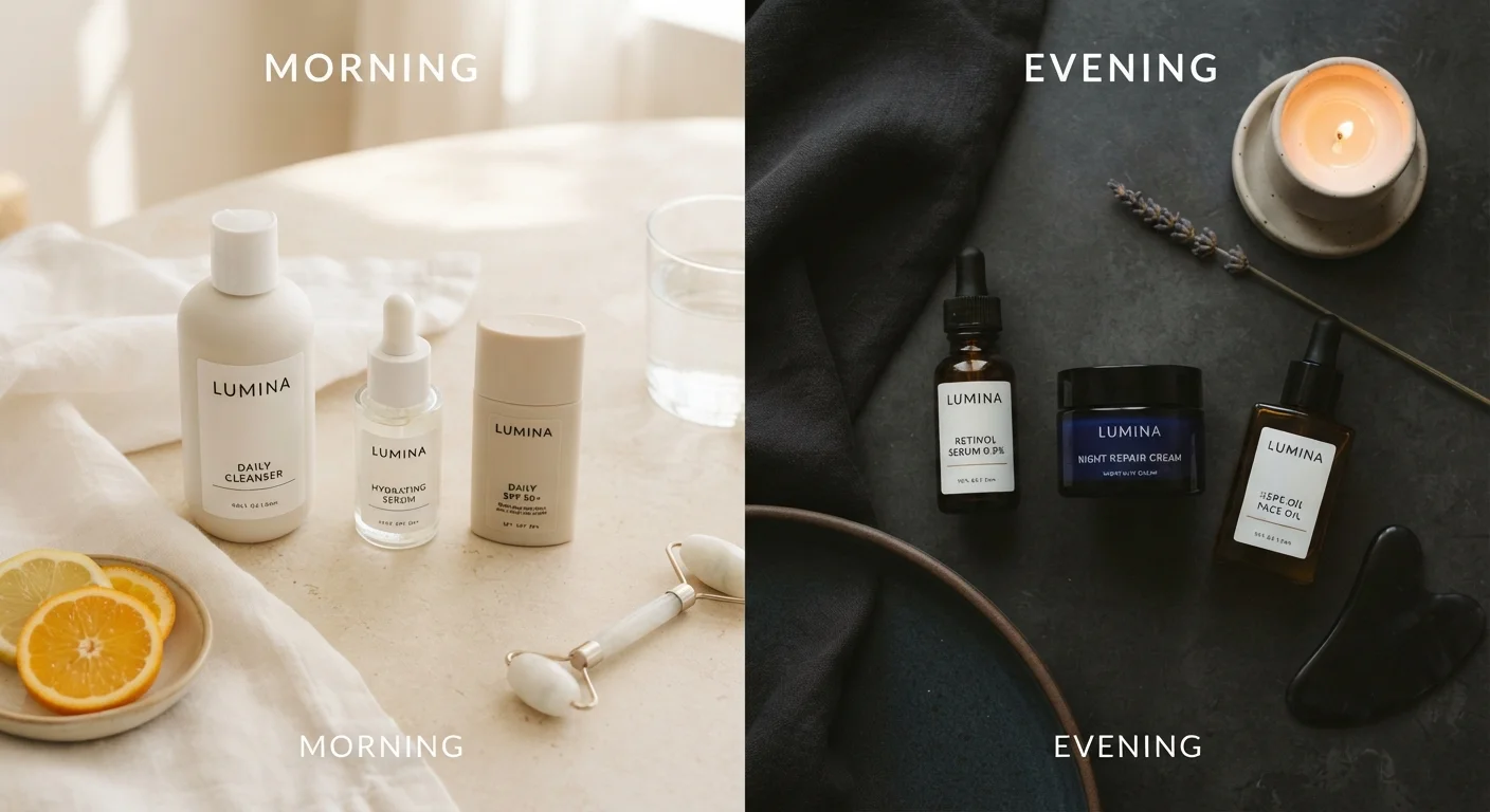 Morning vs. Evening Skincare: When Each Step Works Best
