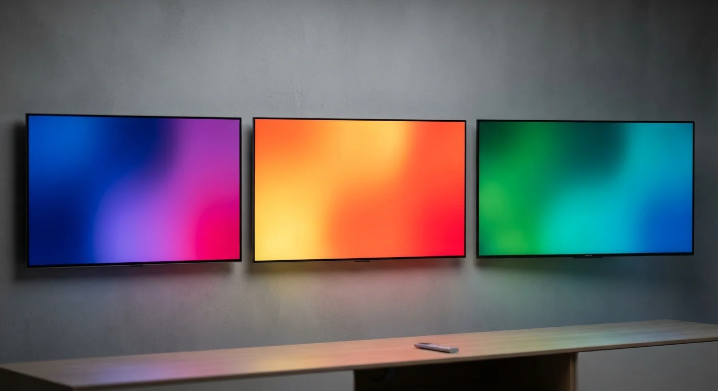 OLED, QLED, and LED: The Differences That Actually Show Up on Screen