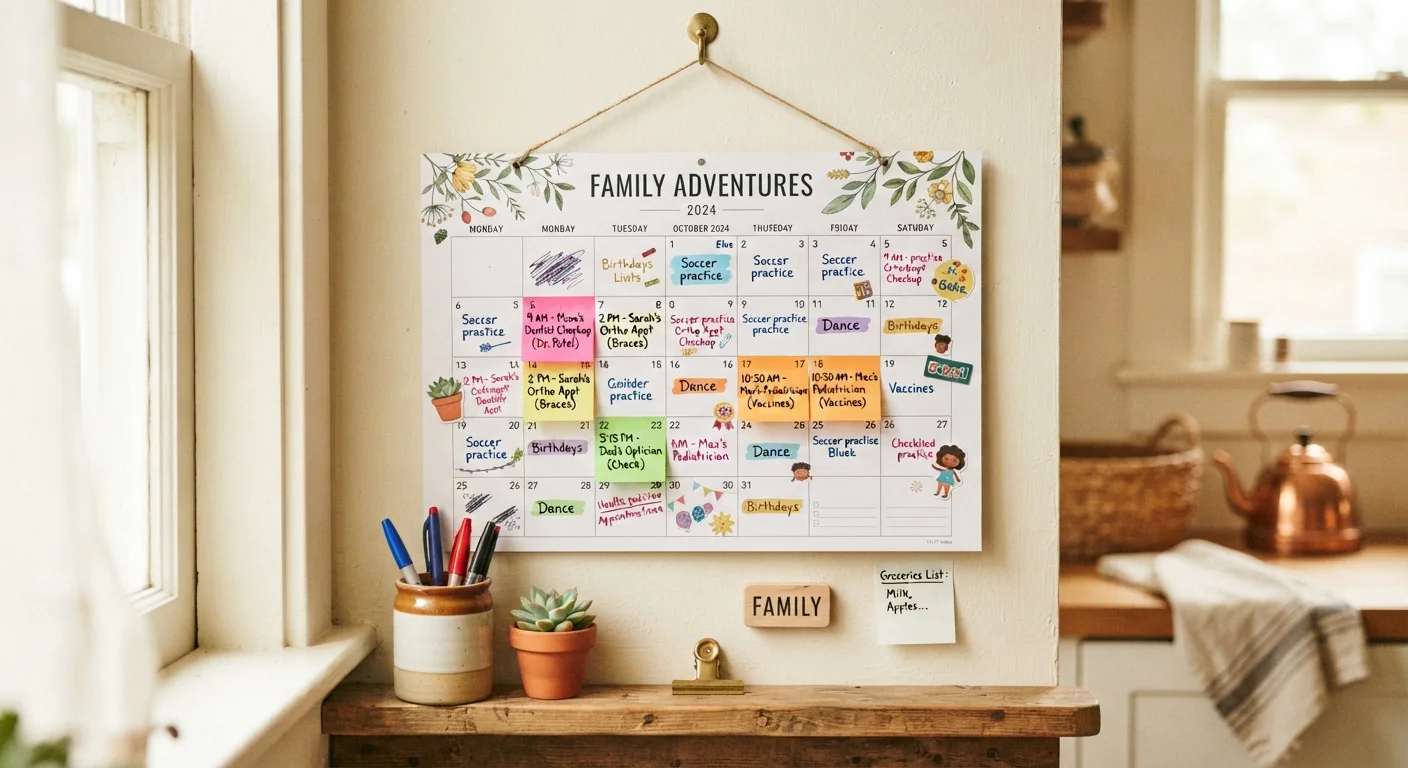 Setting Up a Family Preventive Care Calendar