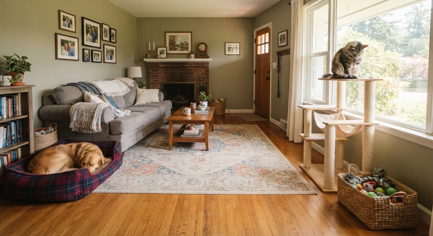 Setting Up a Pet-Friendly Space at Home Without a Major Renovation