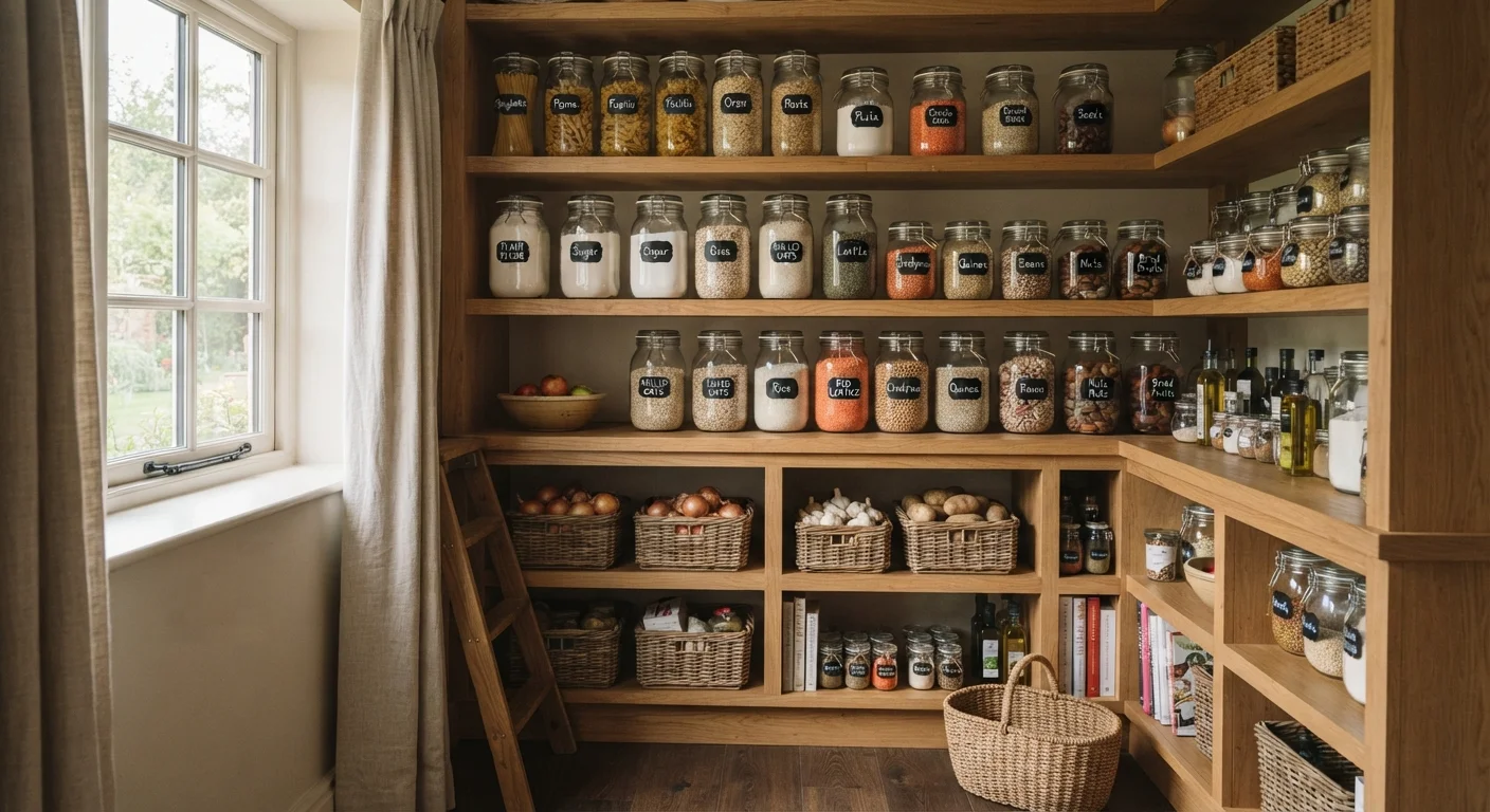 Stocking a Nutritious Pantry: A Room-by-Room Checklist