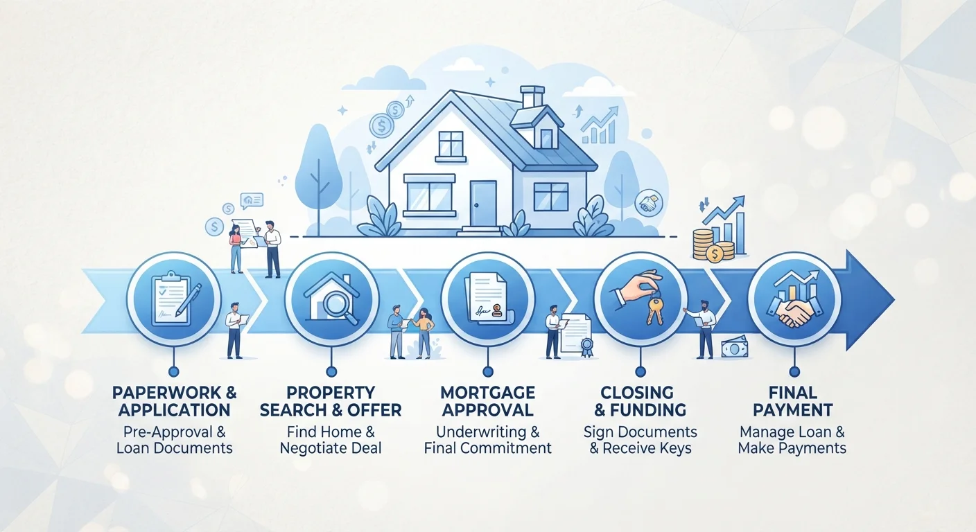 The Lifecycle of a Mortgage: From Application to Final Payment