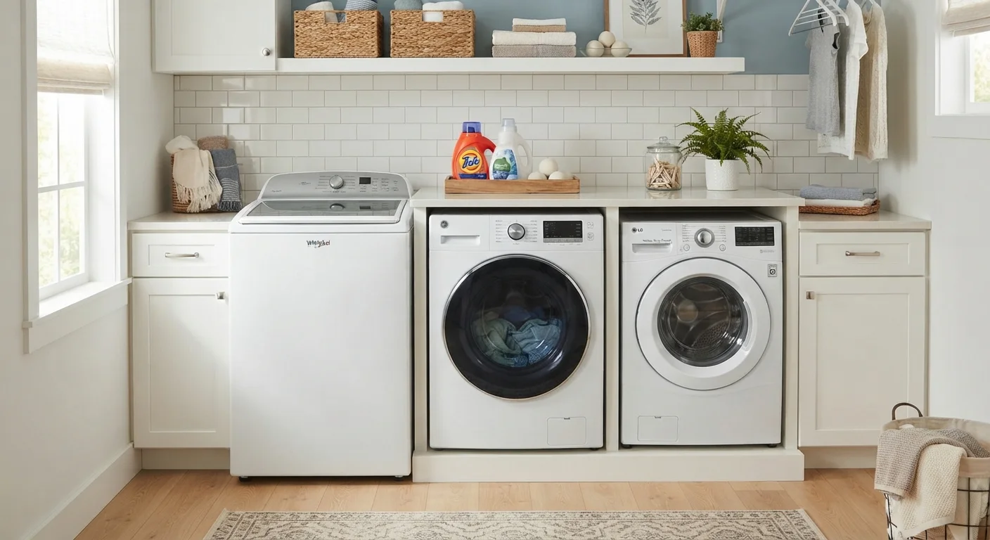 Washing Machine Types at a Glance: Top-Loaders, Front-Loaders, and Washer-Dryers