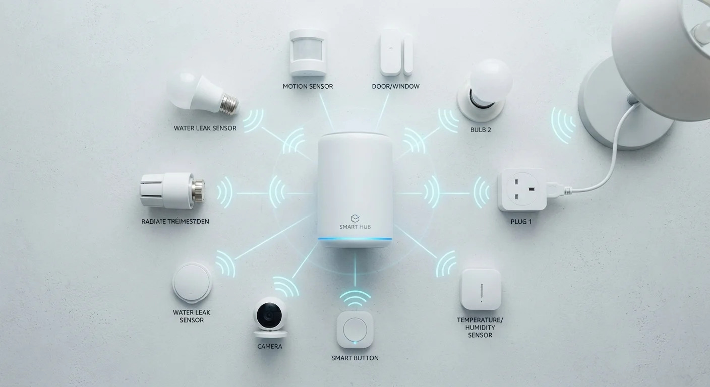 Zigbee, Z-Wave, Wi-Fi, and Thread: The Wireless Protocols Behind Smart Devices